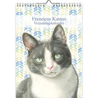 Franciens Katten Verjaardagskalender - Tibbe - A4