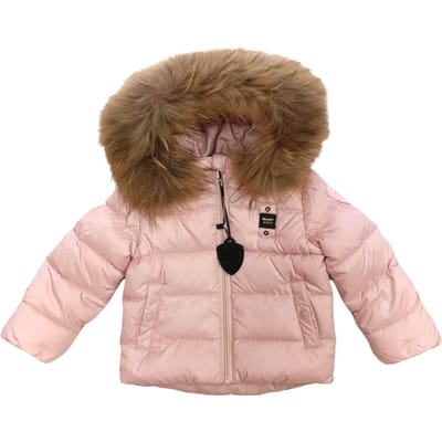 Blauer - Down jacket 506 Roze C/pelliccia 24WBBXC02550