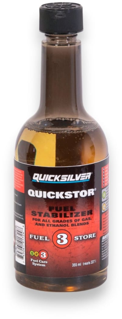 Quicksilver Brandstofsysteembehandeling en stabilisator - 355 ml - Brandstofstabilisator - Brandstofadditief