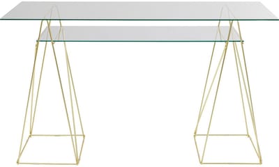 Kare Bureau Polar Messing Matt 31x49 cm