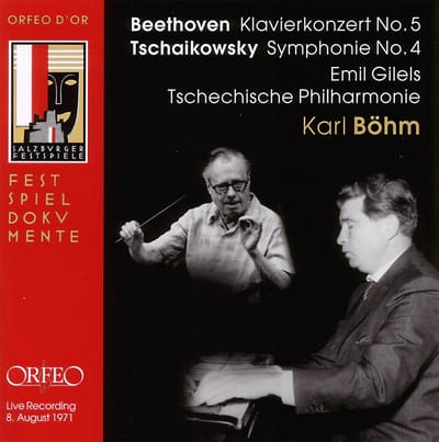 Emil Gilels, Tschechische Philharmonie, Karl Böhm - Beethoven: Klavierkonzert No.5 | Tchaikovsky: Symphony No. 4 (CD)