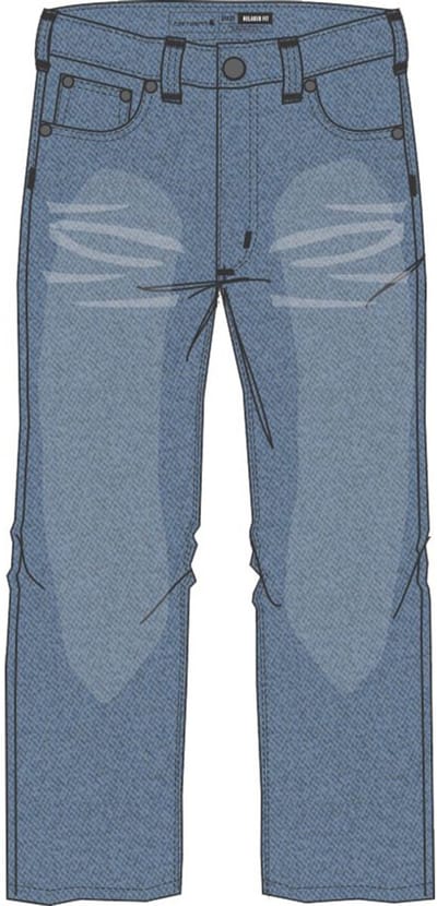 Carhartt Slim Fit 5-Pocket Tapered Jean | Houghton (lichtblauw) | 34/36