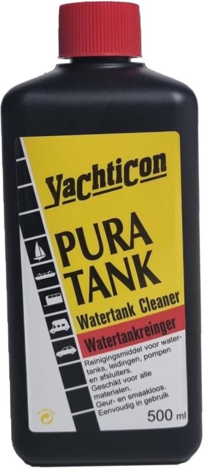 Yachticon Pura tank Watertankreiniger, 500ml voor 160 liter tank
