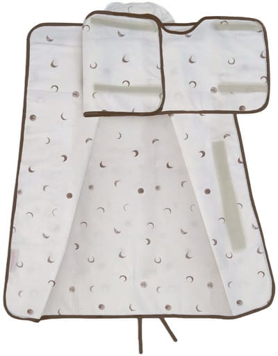 Pacco Plus Large Afbouwdoek - vanaf 6 kg - wit met maan