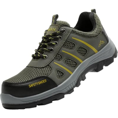 Chaussures d'assurance travail, résistantes aux chocs et aux perforations, chaussures de sport légères et résistantes à l'usure, chaussures de travail de protection de sécurité d'été 46