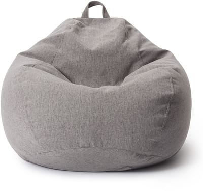 Lumaland Comfort Line Indoor Zitzak XXL - 100x120x50cm / 315l - Lichtgrijs
