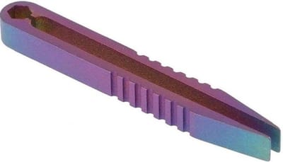 Titanium Pincet - Precisie Clip - Kleine Onderdelen Repareren - Lichtgewicht Titanium Legering - 45mm Lengte - Gekleurd