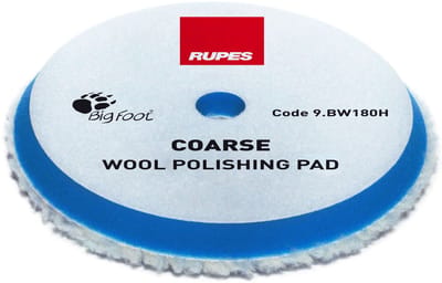 RUPES COARSE Wollen Polijstpad 150-170mm