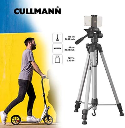 Mobiel Statief met Smartphonehouder, Uittrekhoogte tot 165 cm, Draagvermogen 2,5 kg, Lichtgewicht en Duurzaam