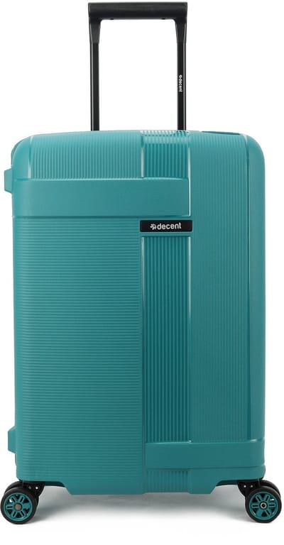 Decent TRANSIT 2.0 Spinner TSA Reiskoffer vaste sluiting 43 liter - Handbagage koffer 55cm met kliksloten - Lichtgewicht koffer - Reiskoffer - Veilig TSA Cijferslot – Donkergroen
