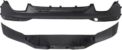 Achterbumper - Voor BMW 5-Serie G30 540i 2017-2020 - Auto accessoires - Diffuser - Carbon stijl