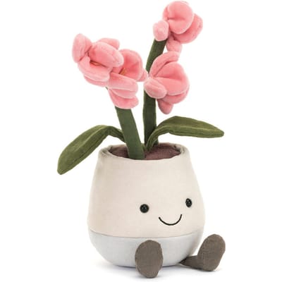 Jellycat amuseables pink orchid