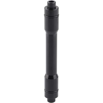 Adaptateur de moyeu d'axe traversant de 15 mm pour vélo vers axe à blocage rapide de 9 mm pour roue avant de 100 mm (rouge)
