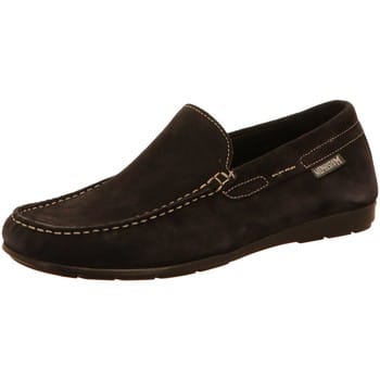 Donkerblauwe Mocassins Mephisto Algoras Velours