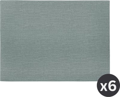 Placemat TRITON, SET/6, 33x45cm, slate blue