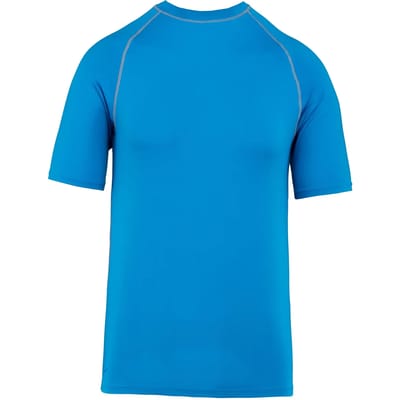 PROACT® Functioneel t-shirt met korte mouwen en anti-UV-bescherming PA4007 - Aqua Blue - XL