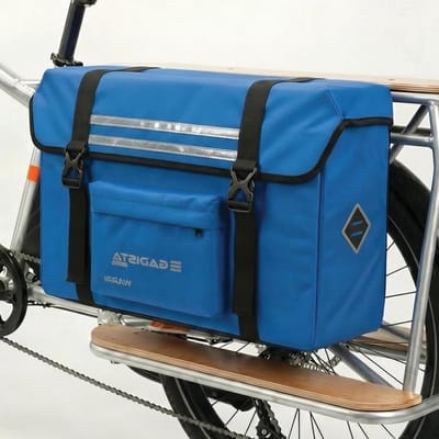 XL Fietstas - Cargotas Bagagedragertas - Dagelijks Transport - Waterdicht Duurzaam Materiaal - 35 Liter - Zwart