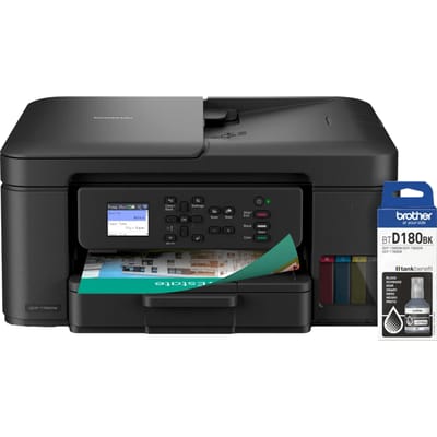Brother DCP-T780DW + 1 extra zwarte inktfles