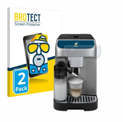 BROTECT - Screenprotector voor DeLonghi Magnifica Plus - Folie Beschermfolie matte 2 Stuks