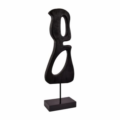 by fonQ Structure Ornament H60 cm - Zwart
