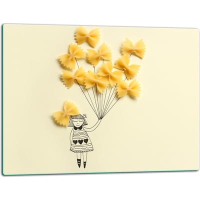 TMK ArtDeko - Snijplank - Glas - 52x40cm - Inductiekookplaten