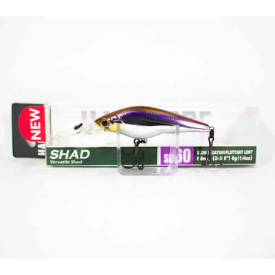 Yo Zuri Duel Hardcore Shad SR 60SF Langzaam drijvend kunstaas R1382-MEWS (7187) gray