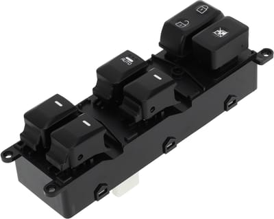 Dailygoods - Power Window Switch - Raamschakelaar - Duurzaam en betrouwbaar - Zwart - Auto-onderdeel - Geschikt voor Kia Rio 2012-2015