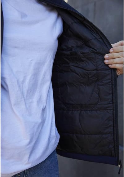 Clique Padded Hoody Softshell 020952 - Dark Navy - M