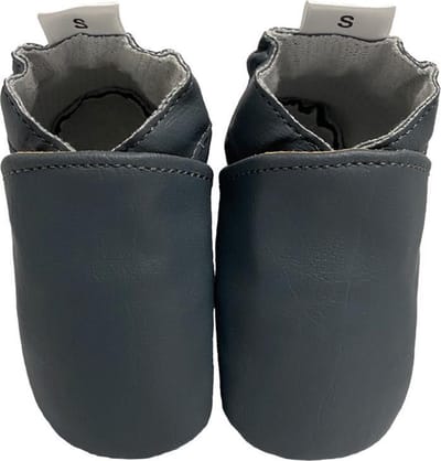 BabySteps babyslofjes Vegan Stone Grey maat 16/17