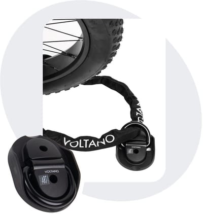 Voltano Muuranker ART4 Lockpoint Pro - Incl. Bevestigingsmateriaal - Wandanker / Vloeranker / Muurbeugel - Nederlandse Instructie