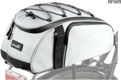 RFWR® 3-in-1 Fietstas voor Bagagedrager - 10L Inhoud - Waterdicht & Reflecterend - Ideaal voor Fietsen