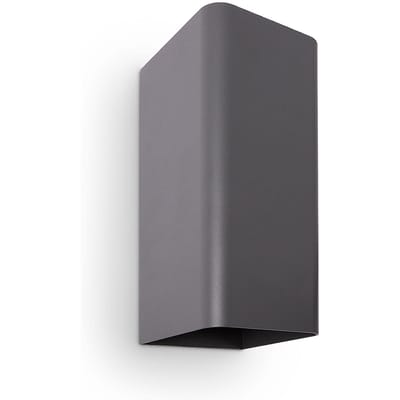 LED-Wandlamp Mirawa antraciet