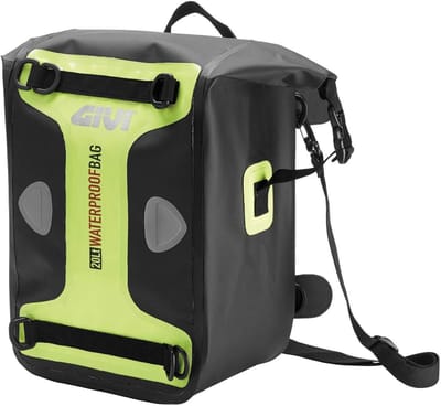 Waterdichte Tanktas - Motor Bagage - Motor Rijden - Verstelbaar Volume - 38x26x20 cm - Zwart