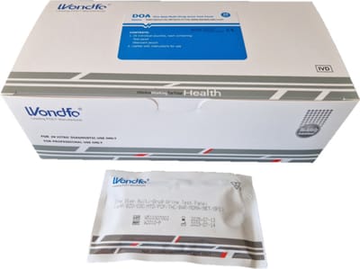 Multidrug urinetest 10 drugs AMP/BZO/COC/MTD/PCP/THC/BAR/MDMA/MET/OPI - 2 test kits