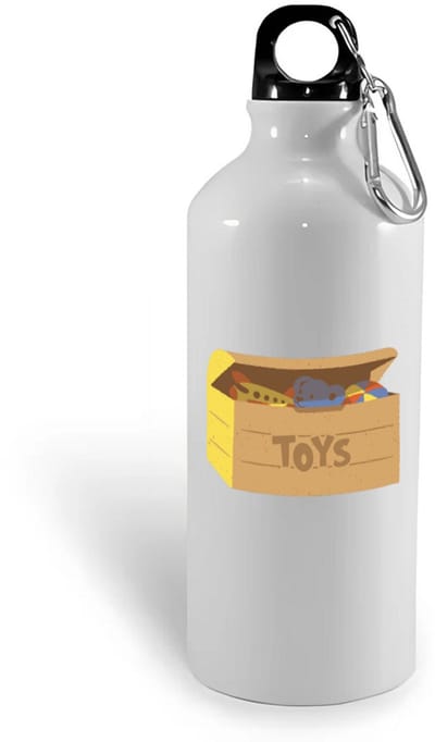 Hacebo® - Speelgoed waterfles - Kind - baby's - Speelgoed box - toys - cadeau voor een peuter - water fles - 400ML