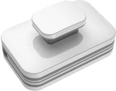 longziming -Magnetische Ramenreiniger – Dubbelzijdige Glasreiniger met Sterke Magneten, Ergonomische Handgreep & Veiligheidstouw – Voor Enkel Glas van 3–10 mm, Efficiënte Raamwisser voor Binnen en Buiten