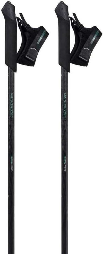 Komperdell Poniente Carbon Stokken Zwart 130 cm