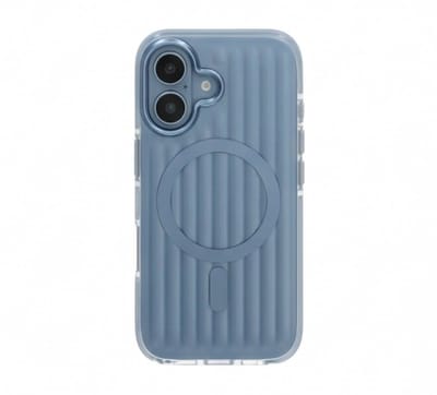 Mastersøn iPhone 17 Hoesje met MagSafe - Blauw - Geschikt voor MagSafe