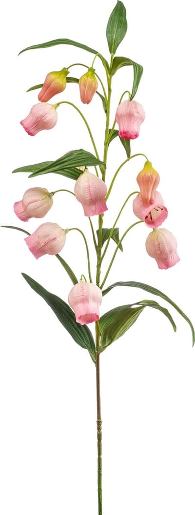 Emerald - Kunstbloem Sandersonia 97cm roze - Kunstplant voor binnen