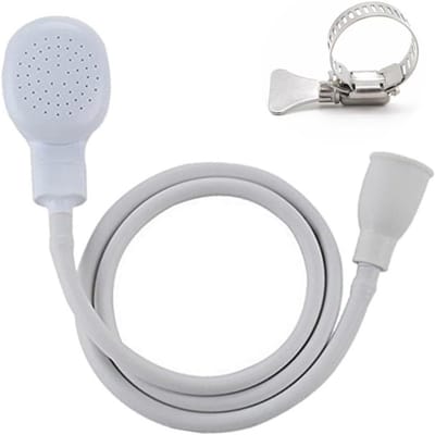 Handdouche en Slang voor het Wassen van Haar, Groenten en Huisdieren - Draagbare Shampoo Spuit met Ergonomisch Ontwerp en Multifunctionele Toepassingen