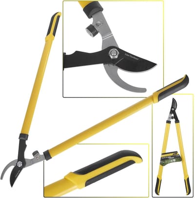 GEKO Bypass takkenschaar - Tefloncoating - Ergonomische grip - 730 mm - Zwart
