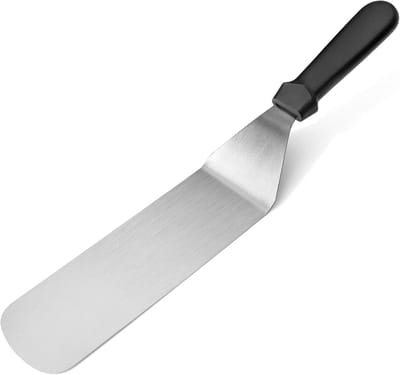 carmdering - Professionele Spatel - Horeca Schep - Keukengerei - Spuitmachinebestendig - Ergonomisch Handvat - Roestvrijstaal En Kunststof - Duurzame Constructie - Ideaal Voor Commerciële Keukens - 1 Stuk