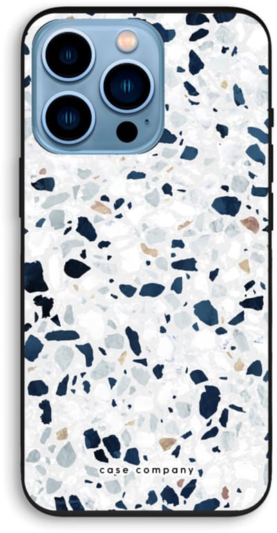 Case Company® - Hoesje geschikt voor iPhone 13 Pro hoesje - Terrazzo N°1 - Biologisch Afbreekbaar Telefoonhoesje - Bescherming alle Kanten en Schermrand