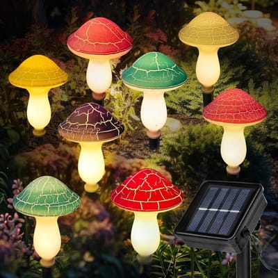 longziming -Pilvormige Zonneverlichting - Buiten Sfeerverlichting - Tuinlampen Set - Automatische Nacht Sensor - Duurzaam Kunststof - Kabelvrije Installatie Voor Feesten - 1 Stuks