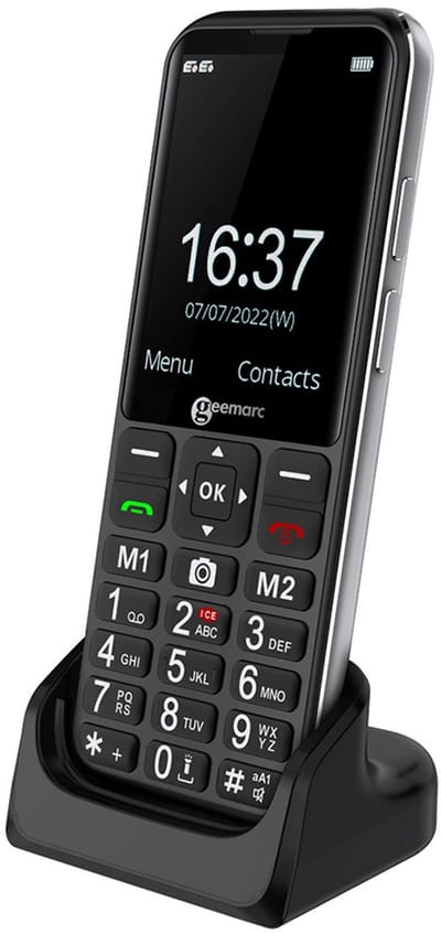 Geemarc CL8600 seniorentelefoon – 4G – versterkt geluid tot 40dB