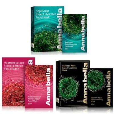 Anna Bella - Facial Mask Angel Aqua Expert Hydrated - 10 pcs