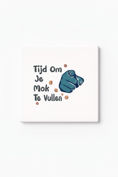 Tegel met Uniek Design | Ontwerp Jouw Eigen Tegel | Handgemaakt Cadeau voor Elk Interieur | Gepersonaliseerd op Aanvraag | Enkel of Grote Bestelling