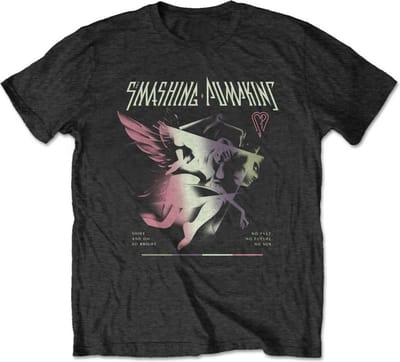 Smashing Pumpkins - Shiny Heren T-shirt - S - Zwart