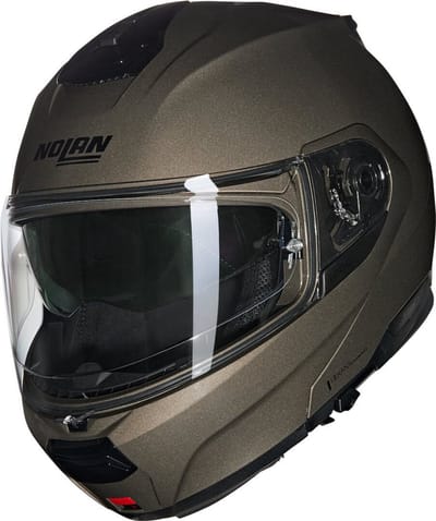 Nolan N100-6 Classico Nobile 314 Stone Glossy Systeemhelm - Maat S - Helm