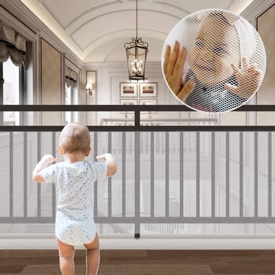 Unyqoos ® Veiligheidsnet voor Trappen en Balkons met Kindvriendelijk Ontwerp